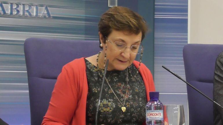 Luisa Real, consejera de Sanidad