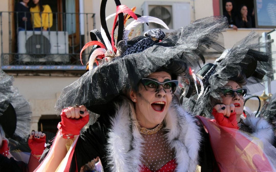 Imagen del gran Desfile de Carrozas y Comparsas