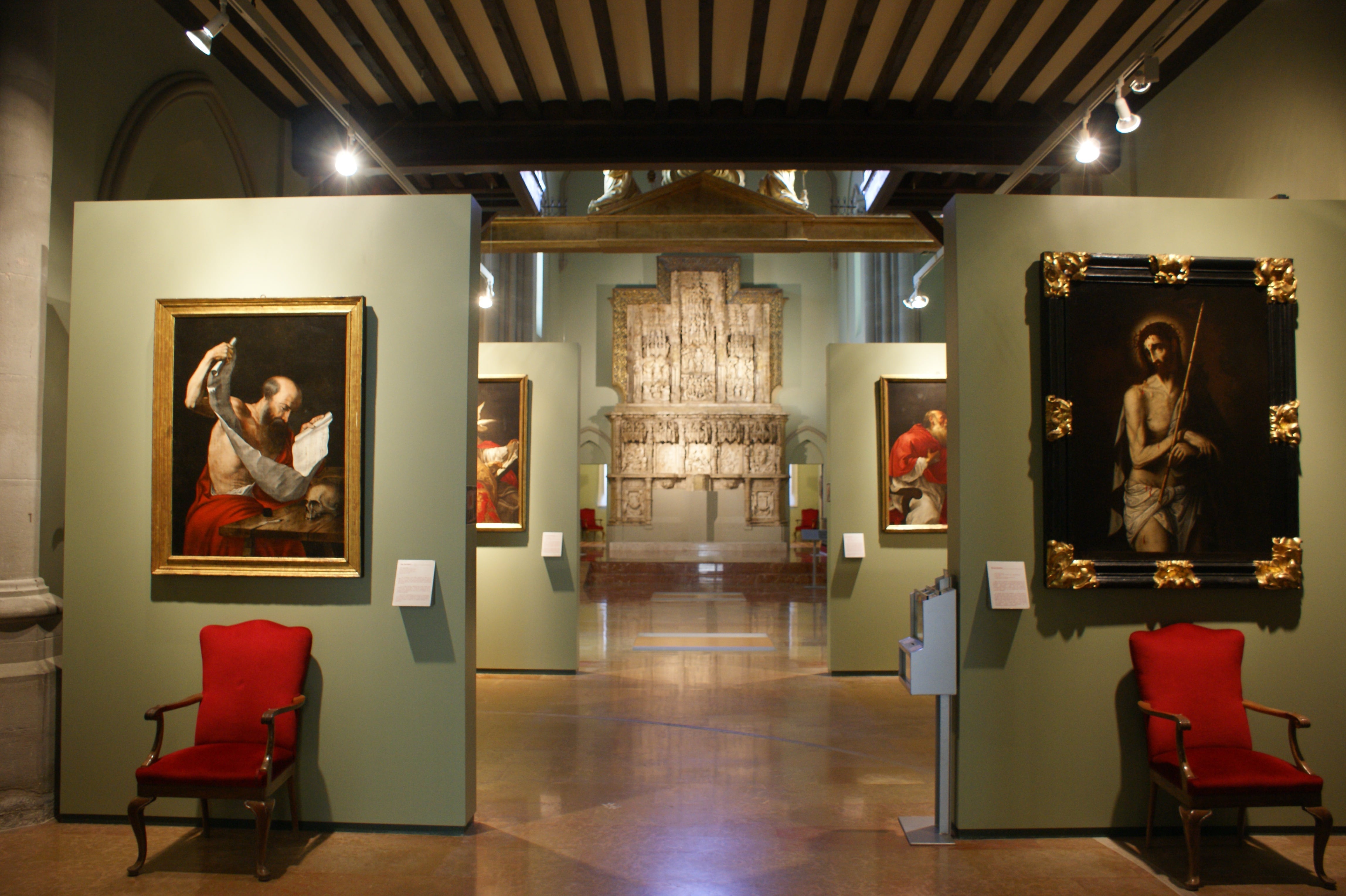 Sala del Museo Diocesano de Huesca