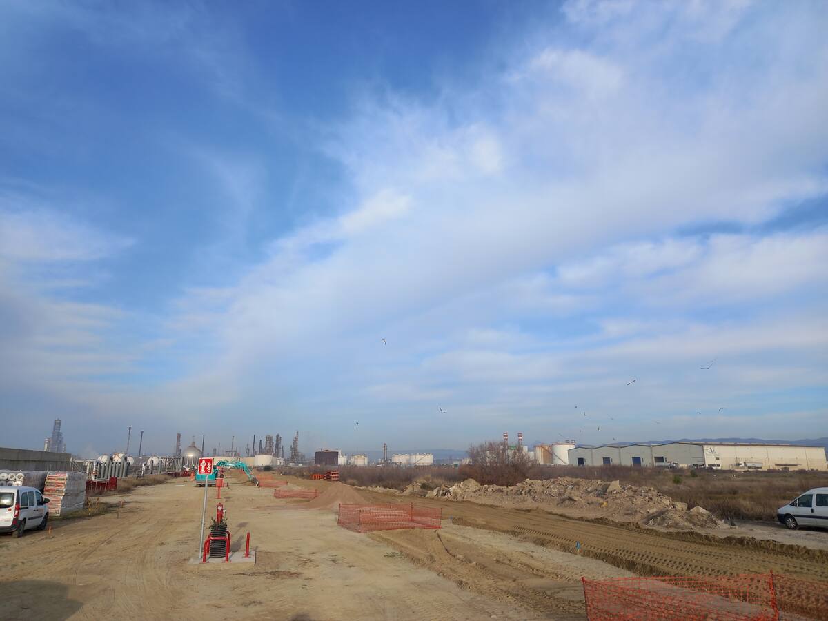 PortCastelló invierte 900.000 euros en nuevos viales en la dársena sur