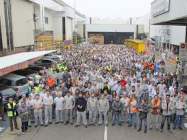 Celebración del 50 aniversario de la fábrica de Motores (12-11-2015). Agencia Ical
