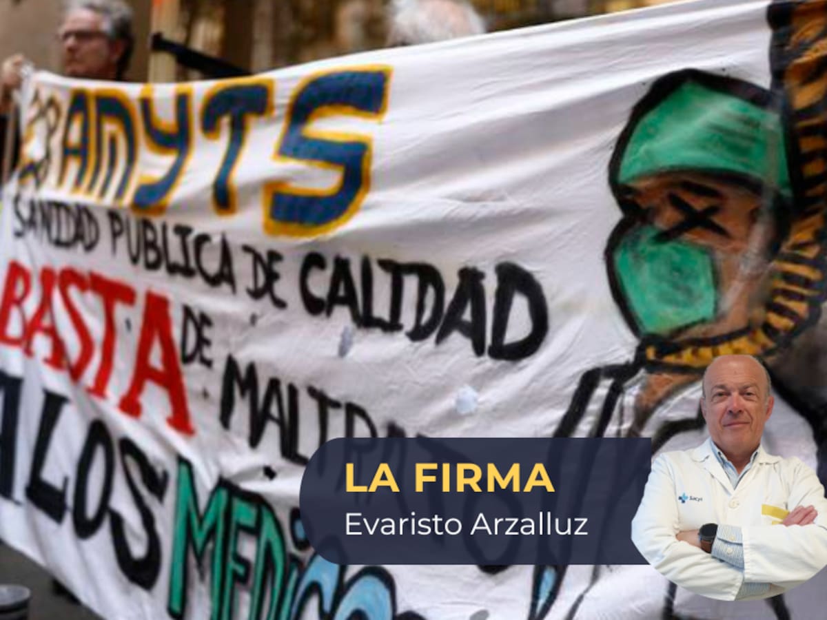 "No estoy de acuerdo con las protestas, quejas y huelgas de mis compañeros médicos"