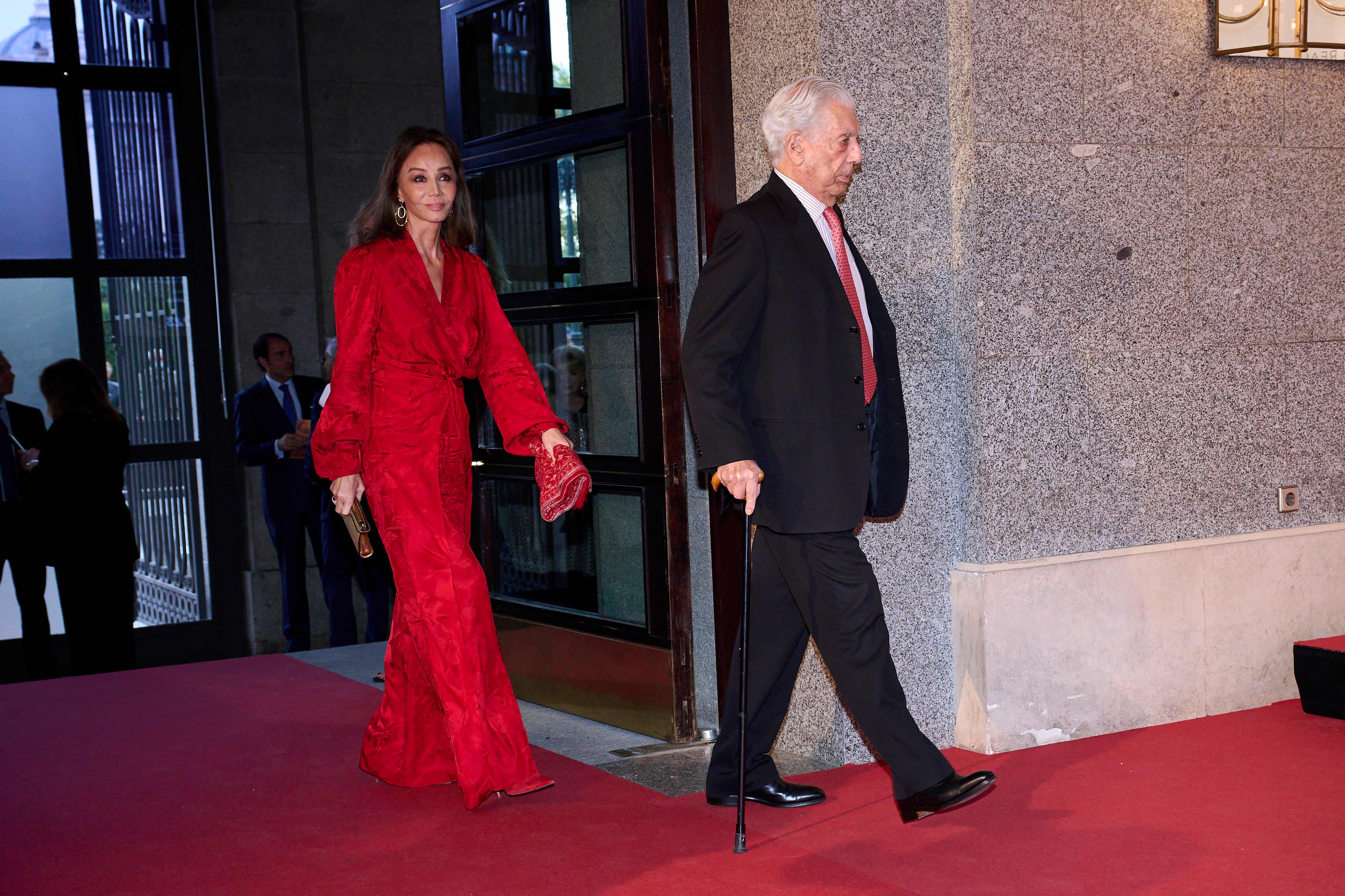 Isabel Preysler y Mario Vargas Llosa.