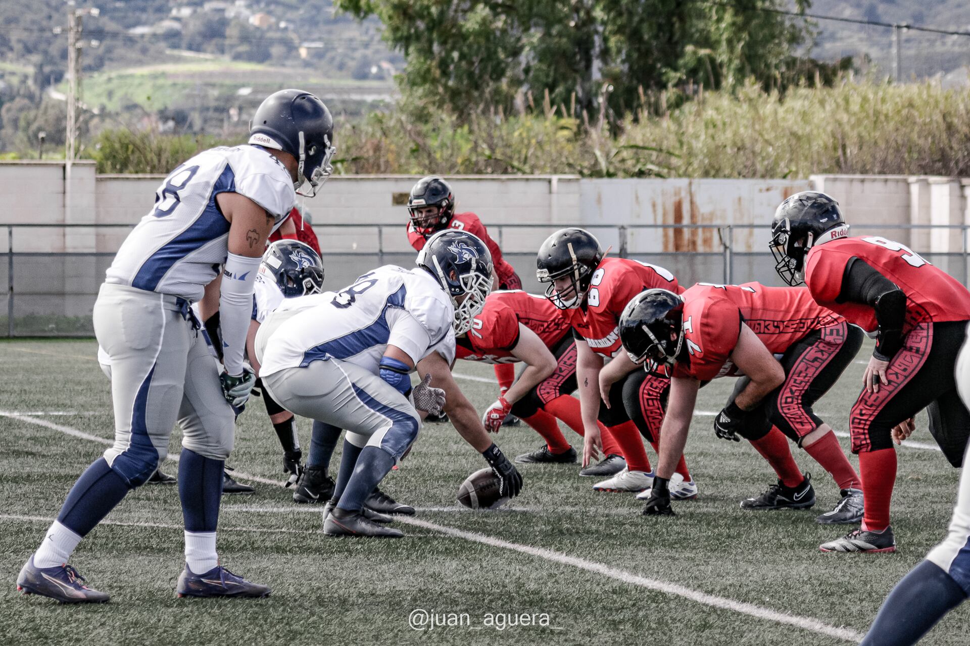 Jugadores de Malaga Corsairs y Almería Barbarians