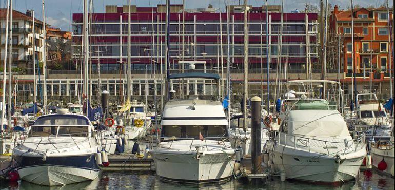 Imagen del Real Club Marítimo del Abra donde se ha producido el suceso