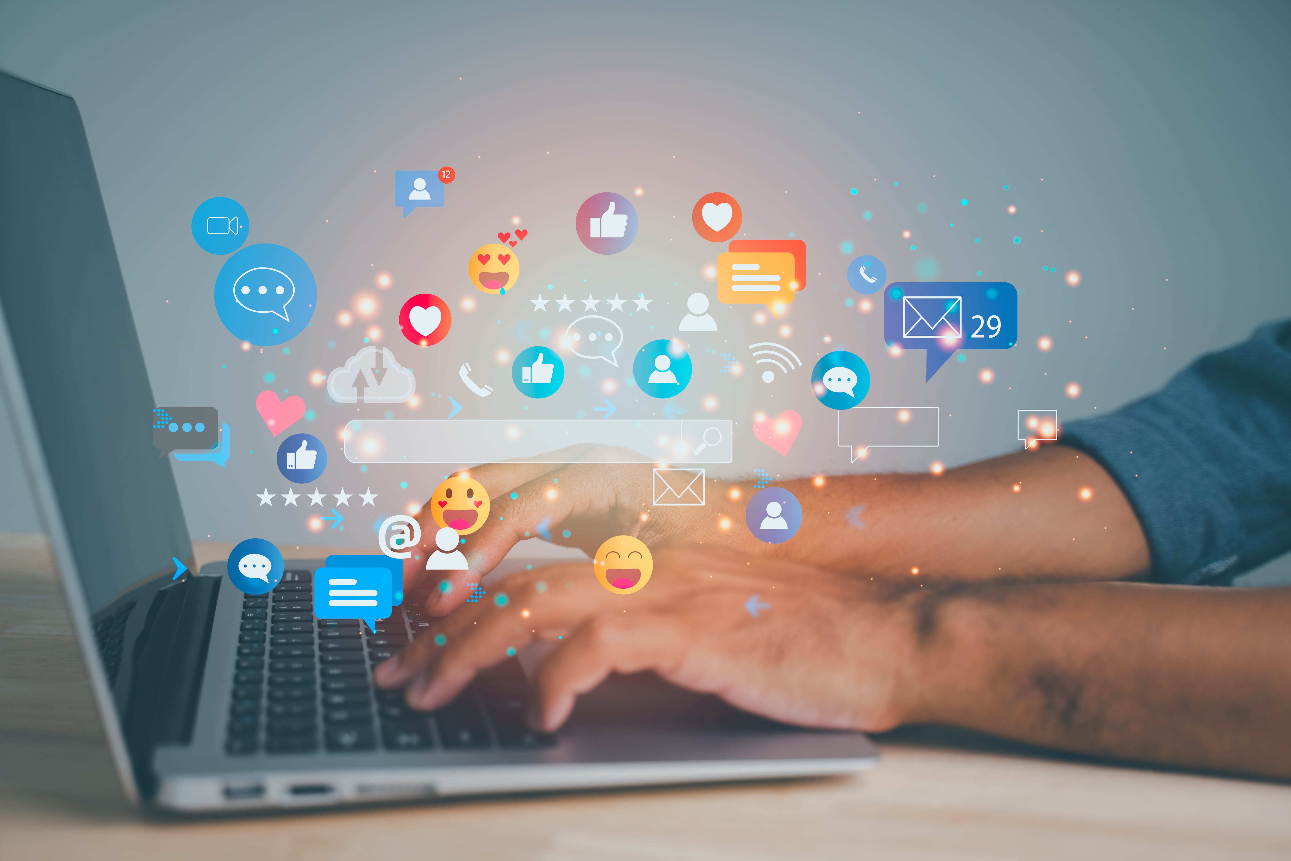 Concepto sobre redes sociales