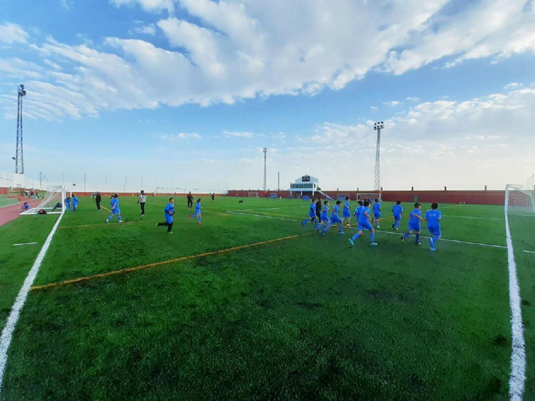 Primeros entrenamientos tras la reapertura.