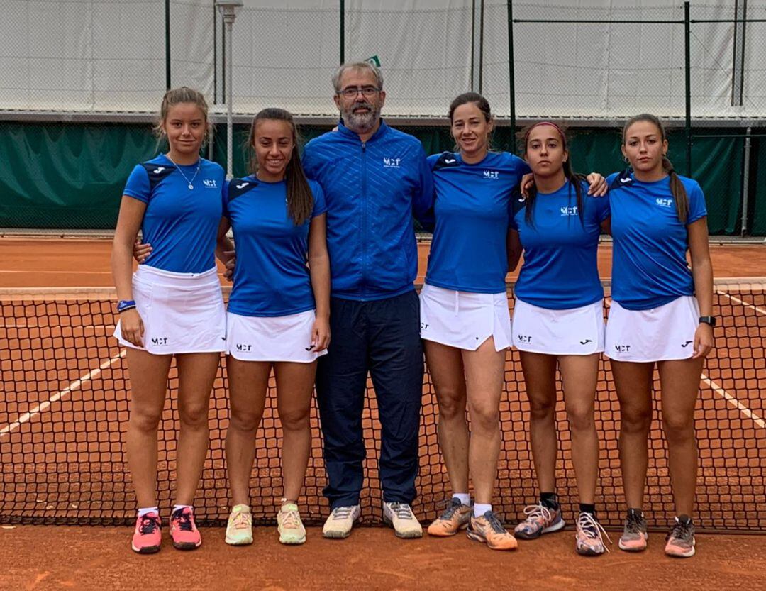 Equipo de tenis femenino