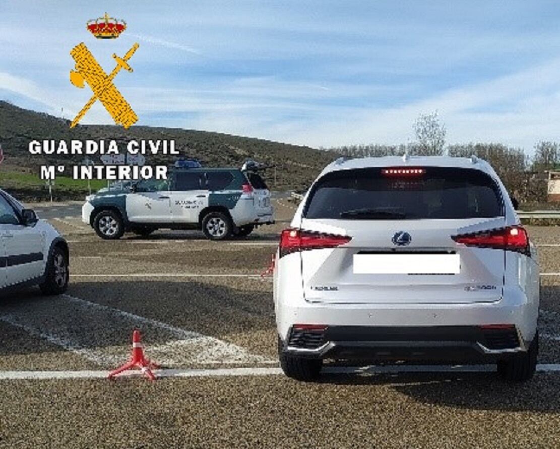 Sorprendido circulando a 190 km/h en Palencia