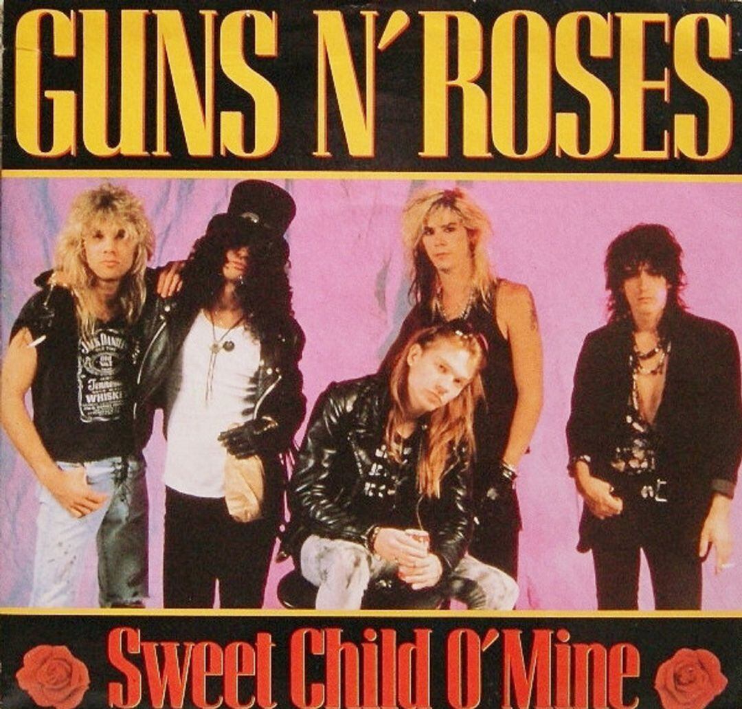 Portada de un remix de Sweet Child O´Mine