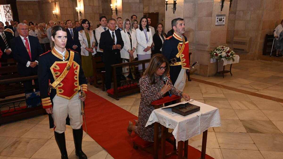Alicia Cruz, Hermana Mayor de la cofradía de la virgen de Linarejos. Fiestas del Voto 2024