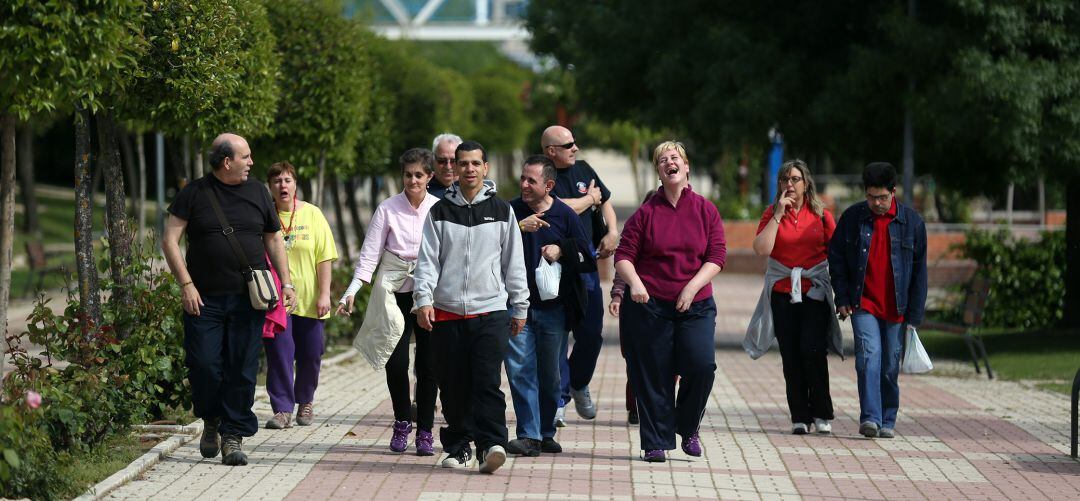 Los jóvenes de APAMA realizaron el Camino de Santiago