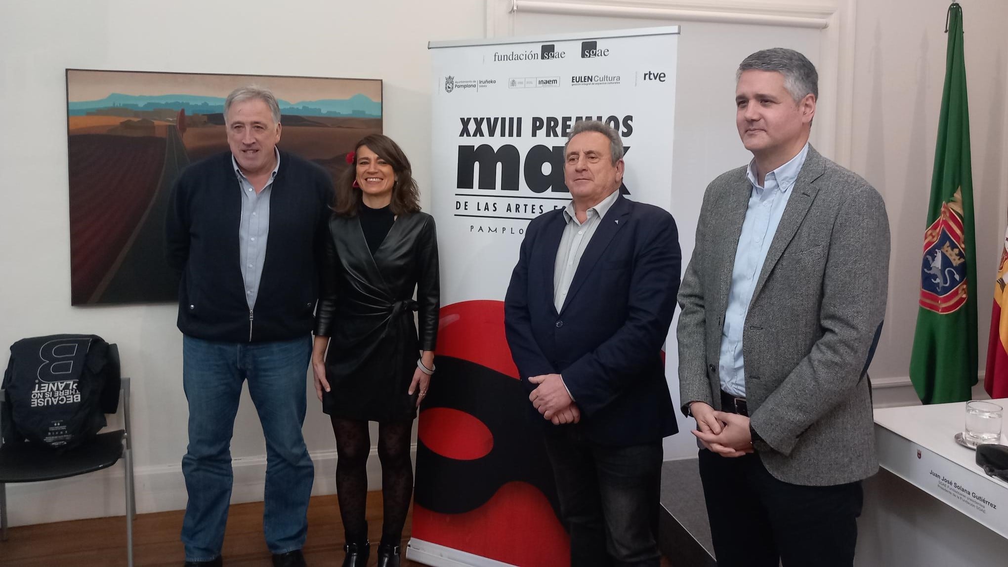 La 28ª edición de los Premios Max de las Artes Escénicas se celebrará en el Teatro Gayarre de Pamplona. Cadena SER