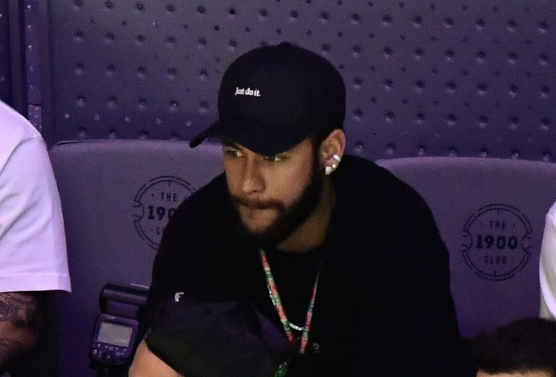 Neymar Jr en el partido de Nadal de la Copa Davis