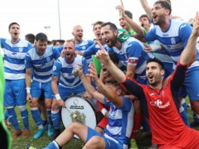 Imagen del ascenso a Segunda B del Prat