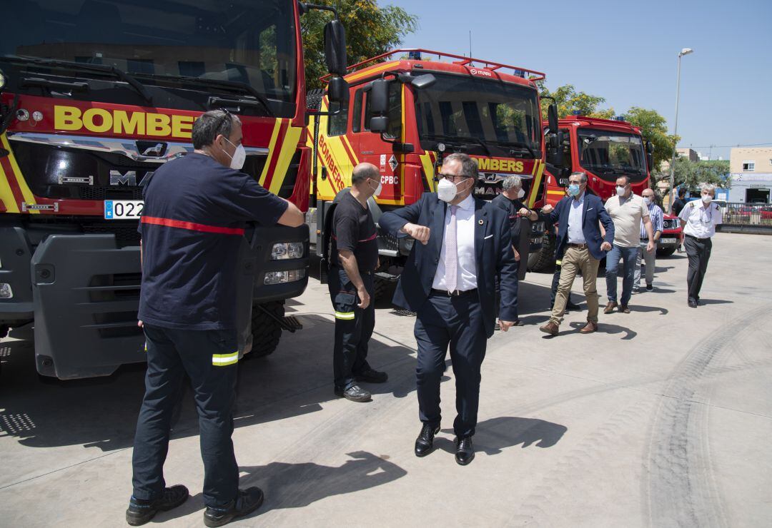 Presentación dispositivo contra incendios