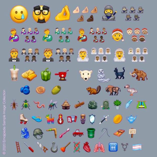 Los nuevos emojis que llegarán a lo largo de 2020.