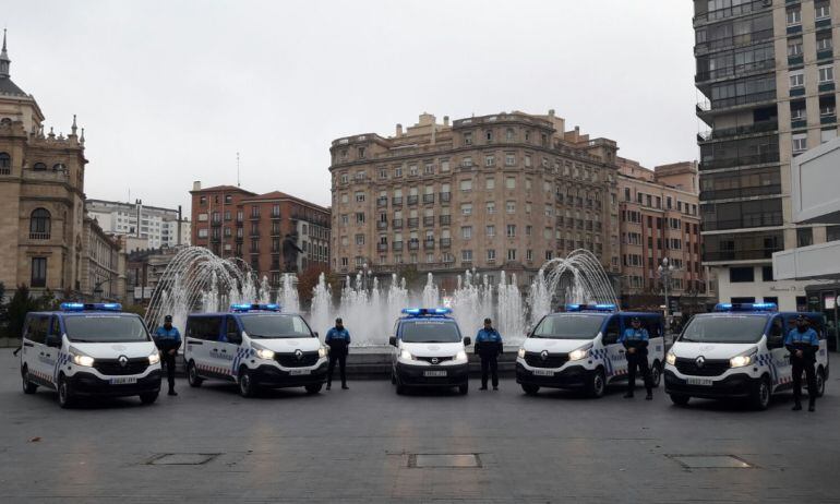 Nuevos vehículos de la Policía Municipal de Valladolid
