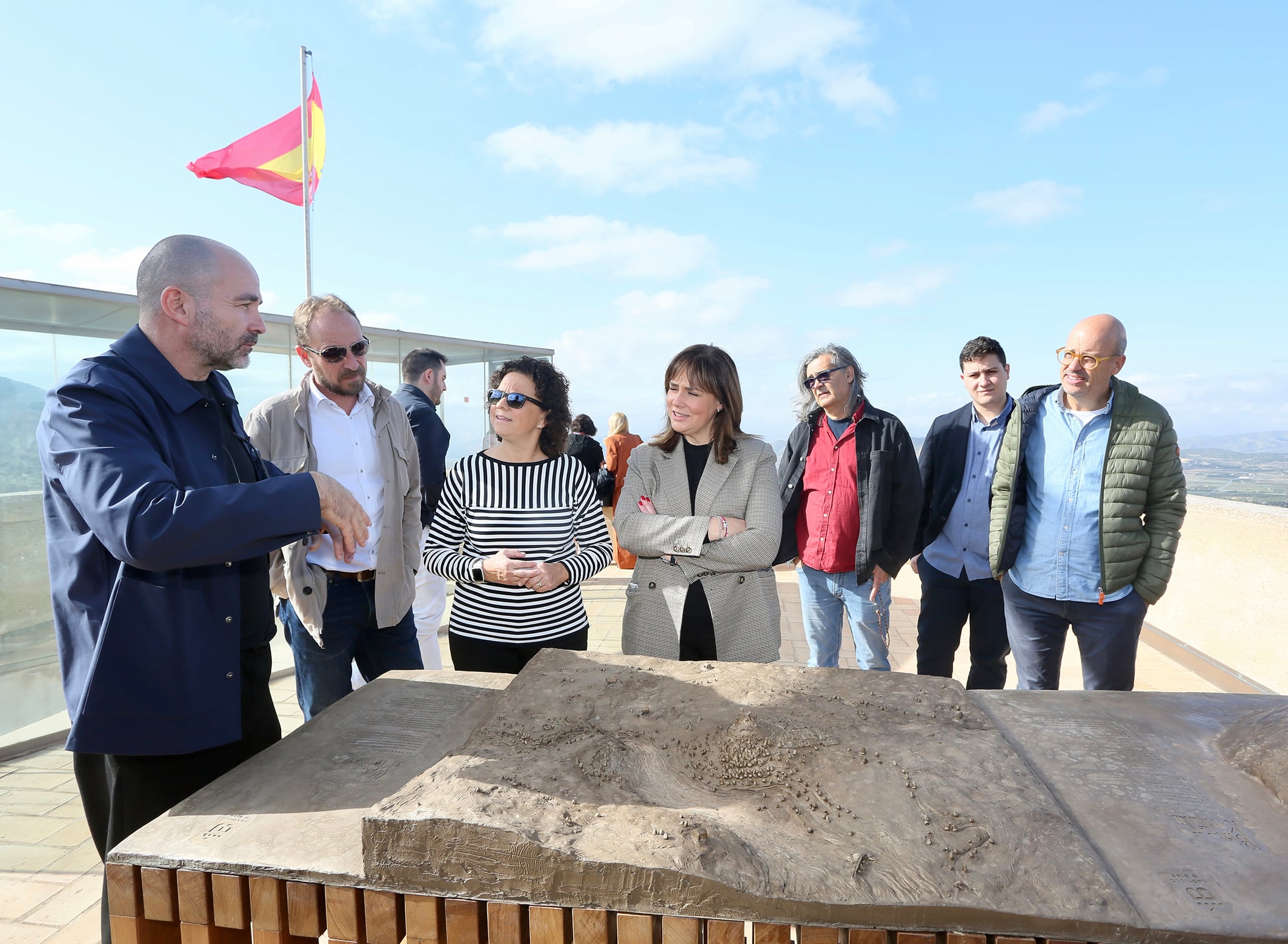 Momento de la inauguración