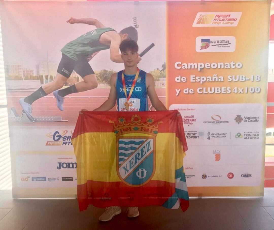 Mario Mena logró la medalla de oro en los Campeonatos de España 
