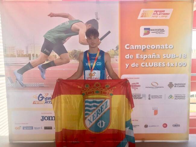 Mario Mena logró la medalla de oro en los Campeonatos de España
