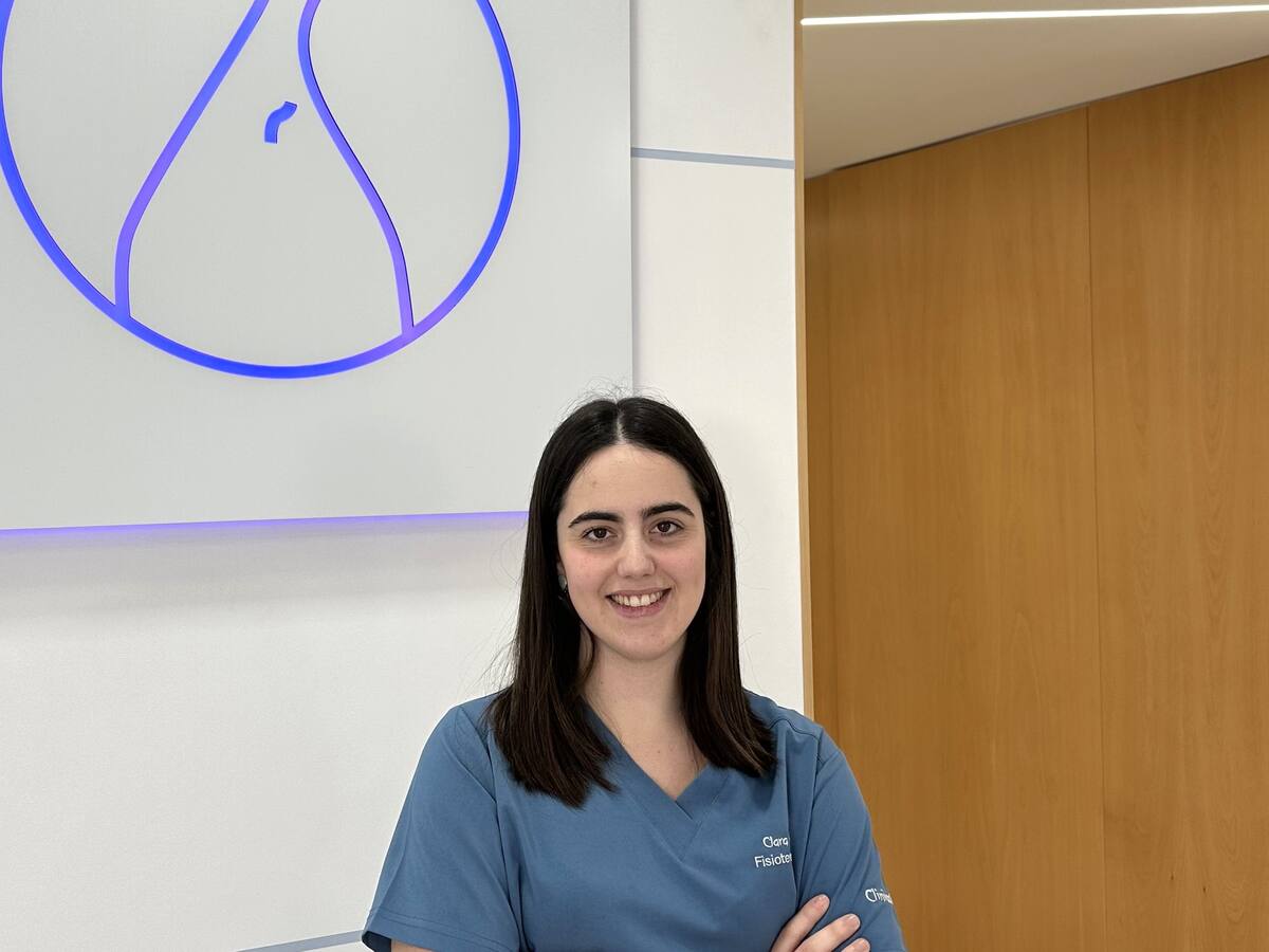 Entrevista Claro Royo, fisioterapeuta experta en suelo pélvico en Clínica Manjón Elda: