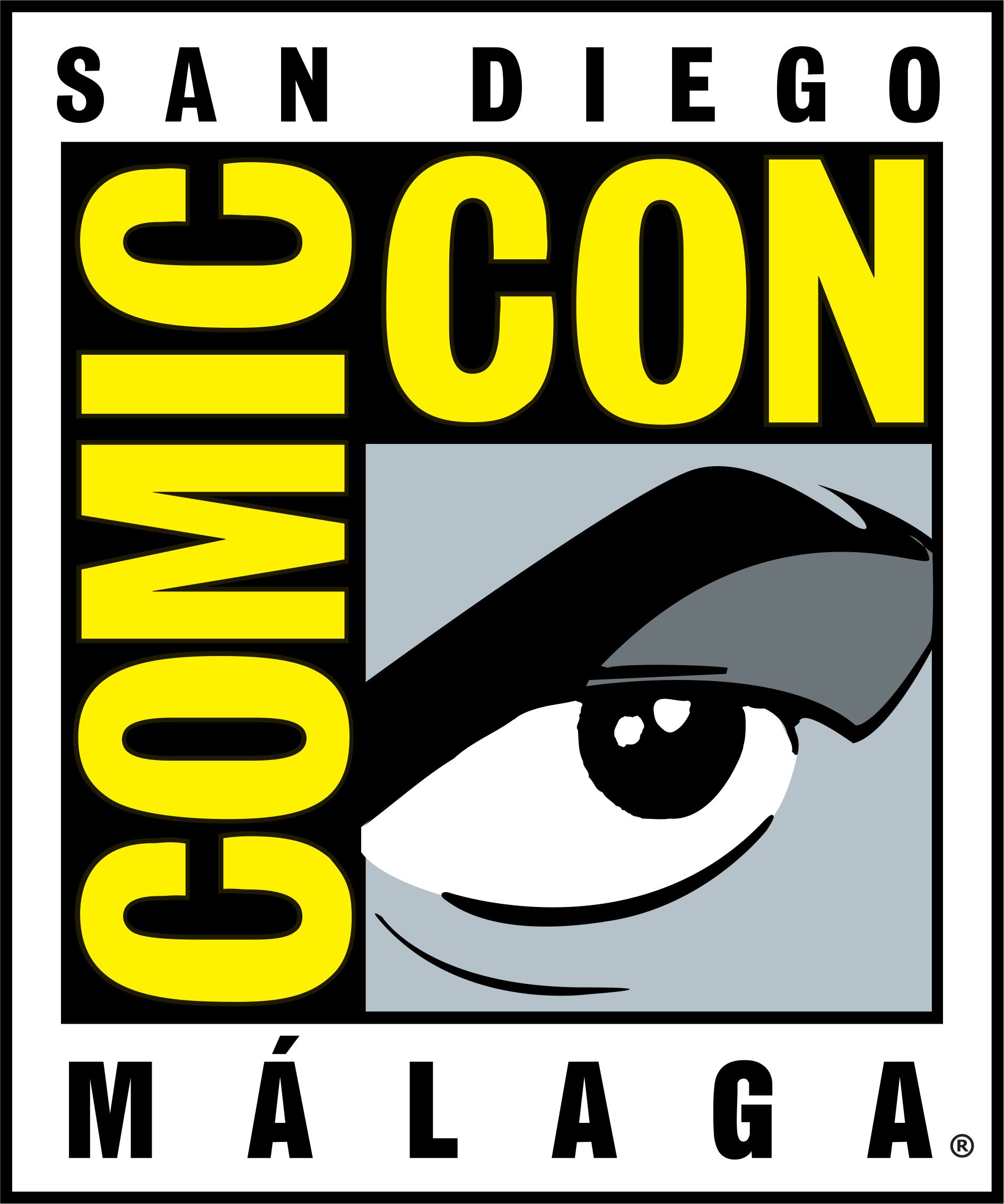 Logo de la San Diego Comic-Con en Málaga