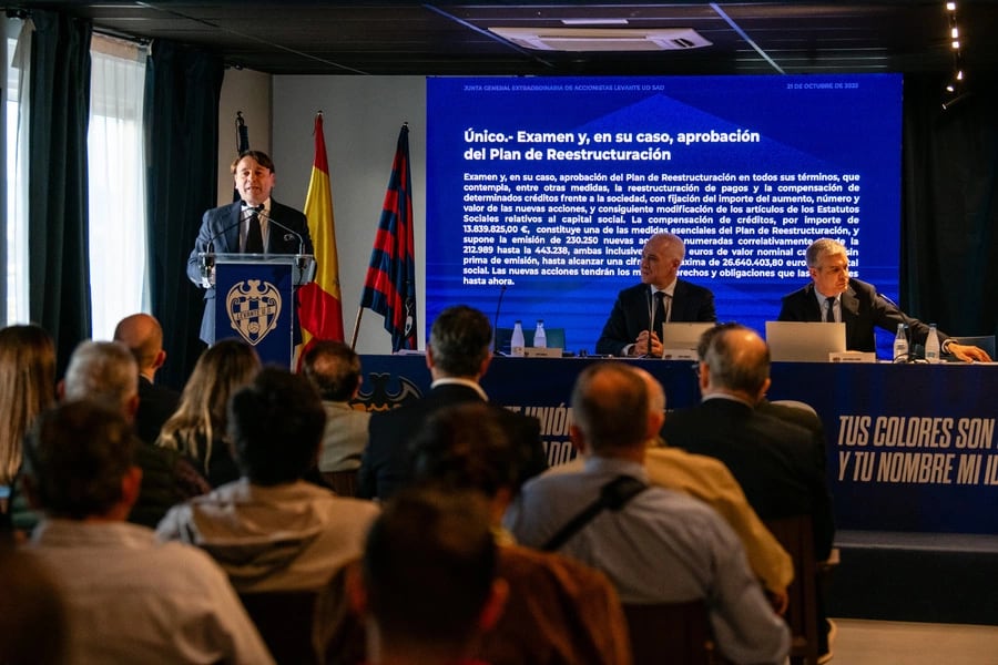 Junta Extraordinaria del Levante UD