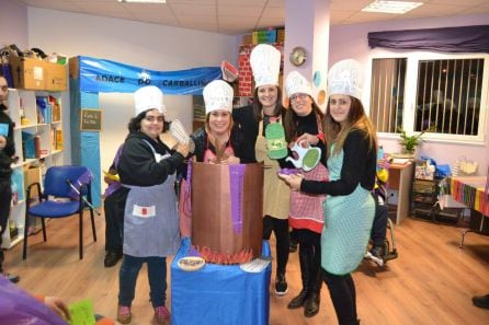 El equipo de ADACE en carnavales