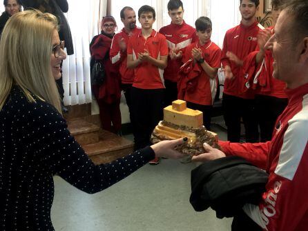 Entrega de un recuerdo