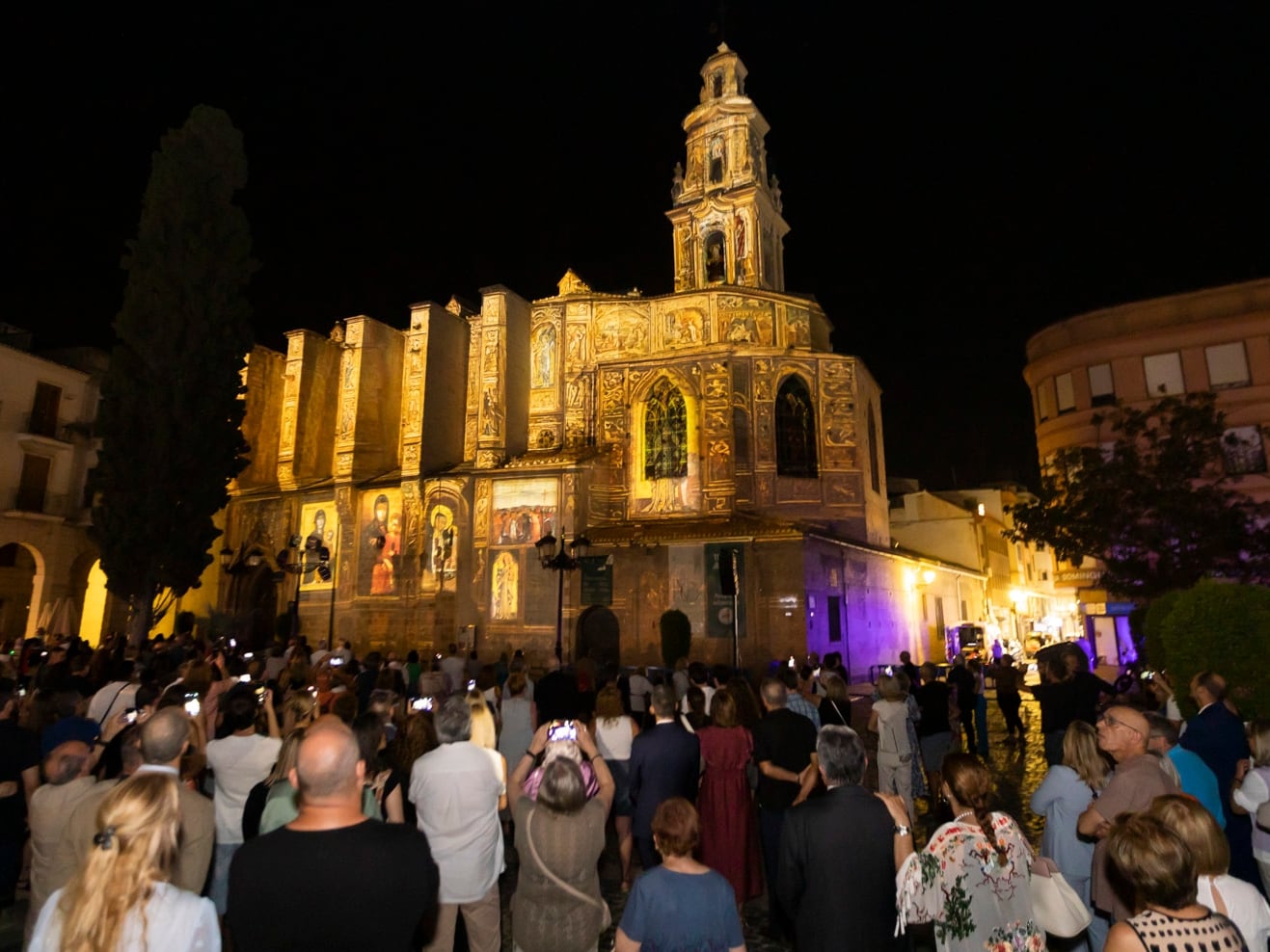 Inauguración del campanario de la Colegiata de Gandia / Àlex Oltra