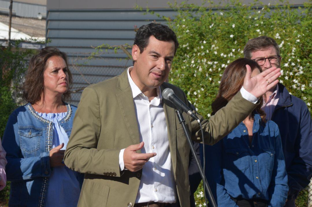 Juanma Moreno, presidente de la Junta de Andalucía.