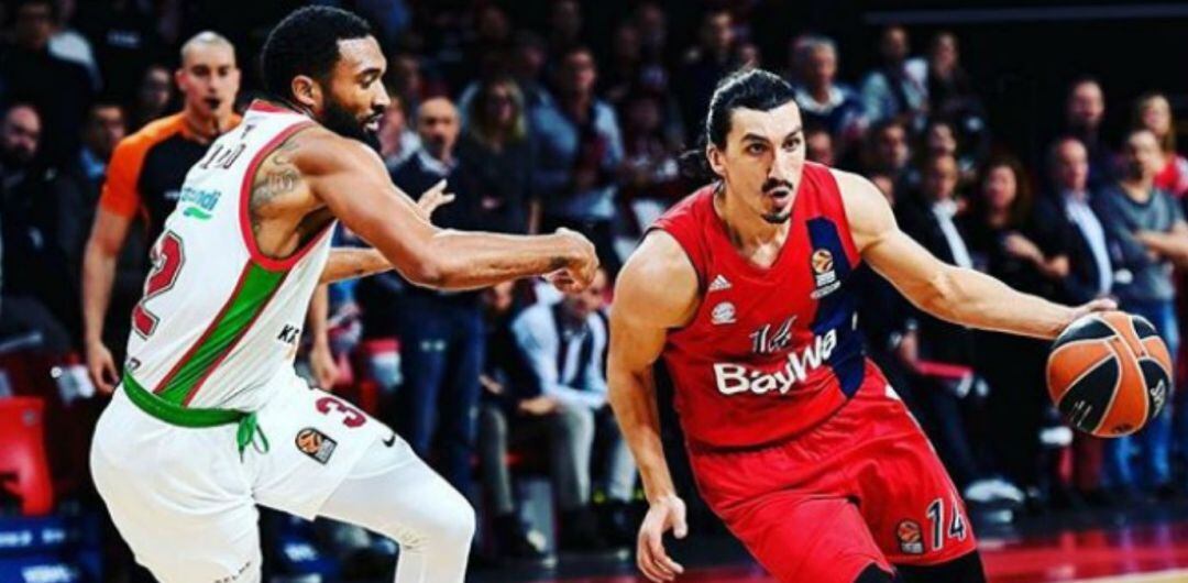 Nenad Djedovic, durante un partido de Euroliga