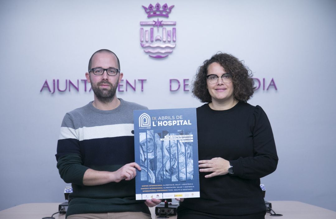 Joan Negre y Alicia Izquierdo en la presentación del congreso 