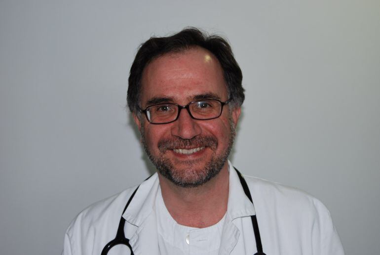 El dr. Miguel Ángel Císcar, neumólogo del departamento de Salud de Dénia.