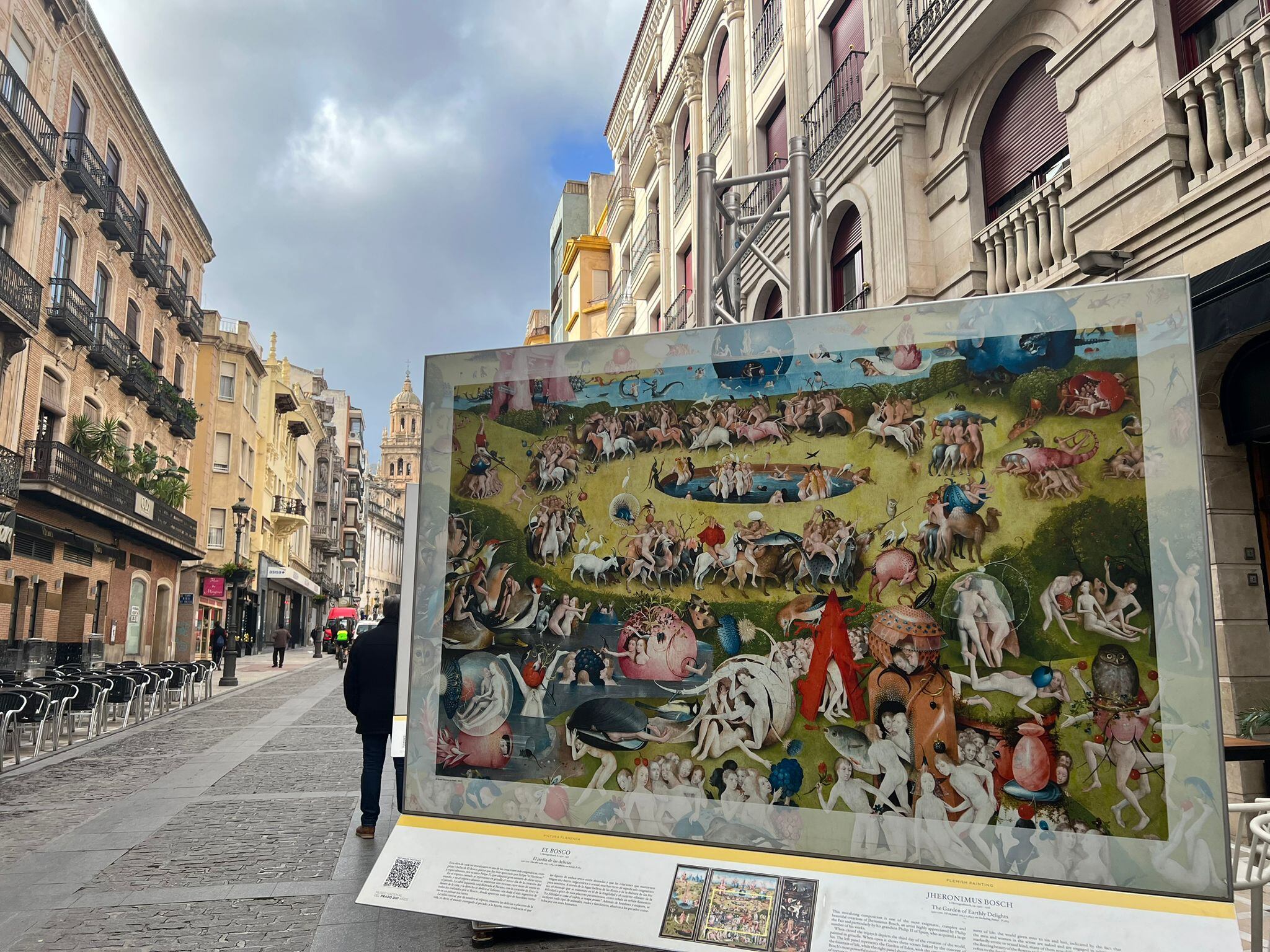 El Jardín de las Delicias, de El Bosco, en la exposición organizada en Jaén.