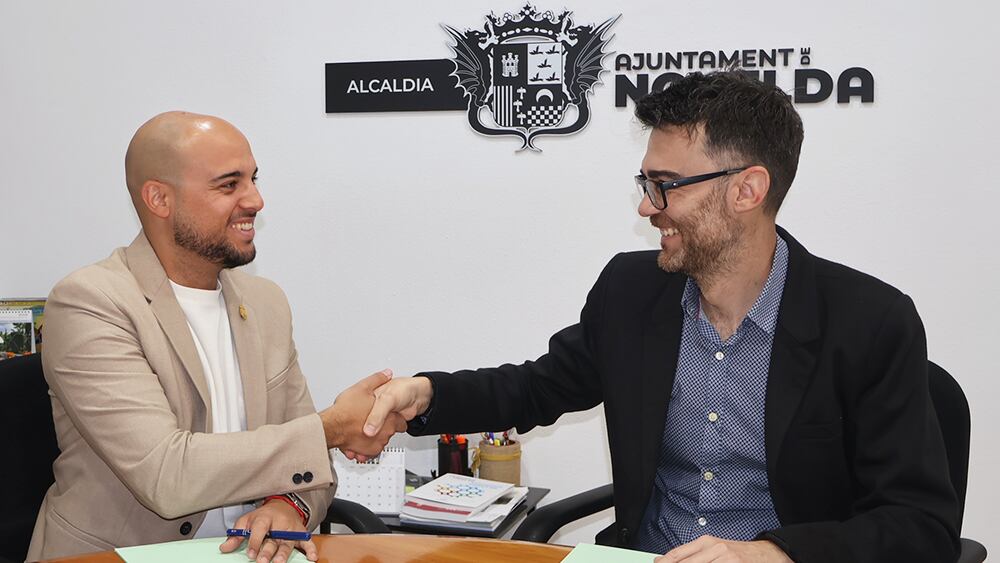 Juanjo Hernández y Fran Martínez, alcaldes de Monforte del Cid y Novelda respectivamente