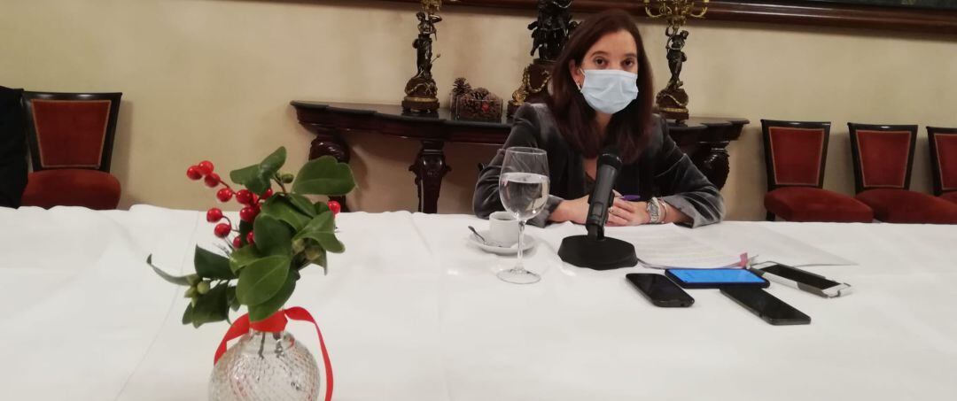 Inés Rey en el desayuno informativo