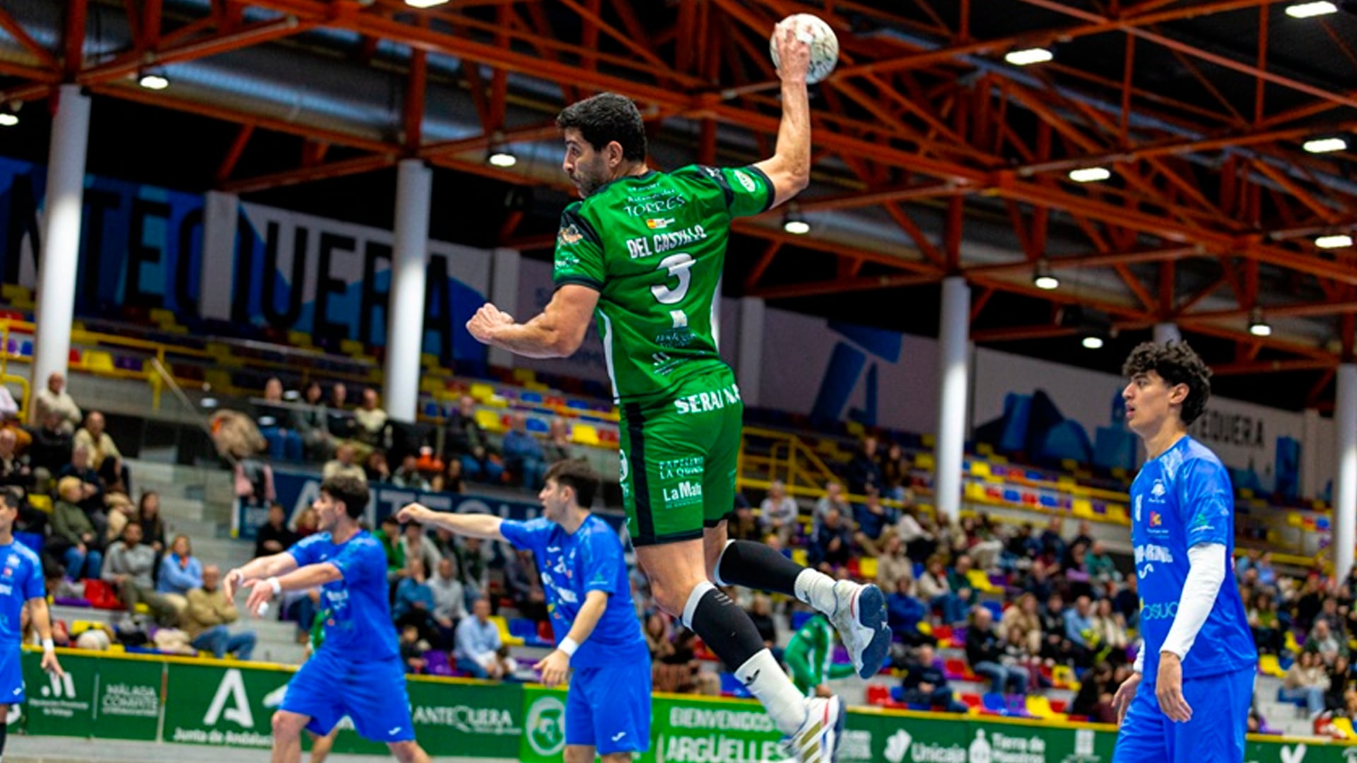 Nacho del Castillo con el BM Dólmenes