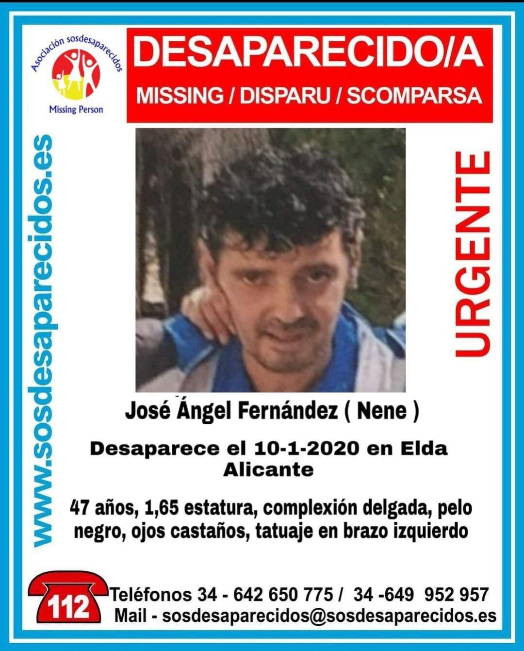 Desaparecido en Elda