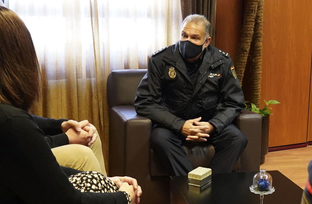 El comisario de Móstoles, David Cervera