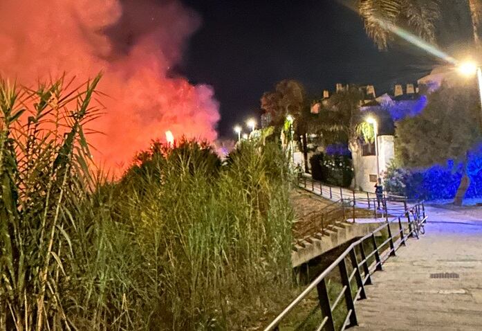 Un momento del suceso