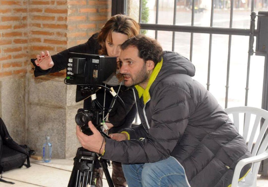 Uno de los rodajes llevados a cabo en la Semana de Cine de Medina del Campo