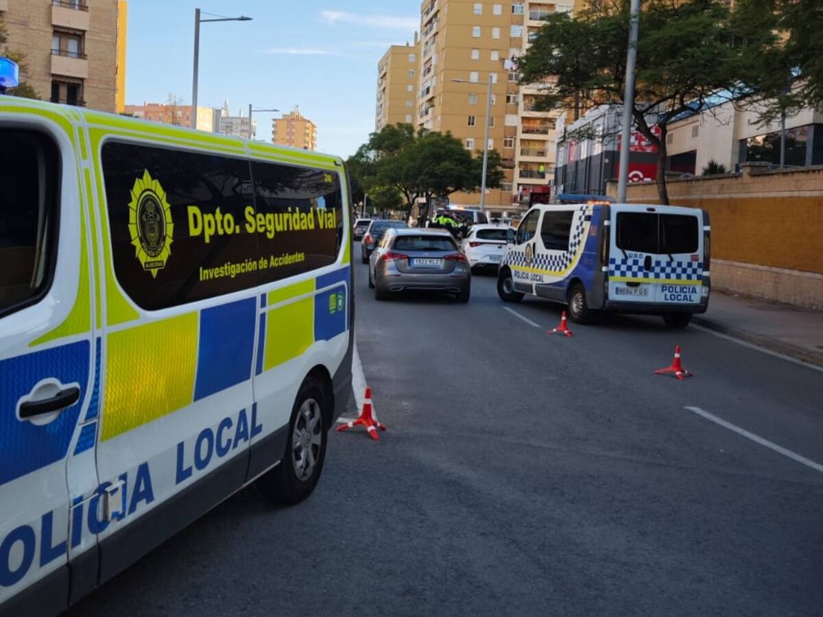 La Policía intercepta a un motorista con una tasa de 1.32 mg en Algeciras