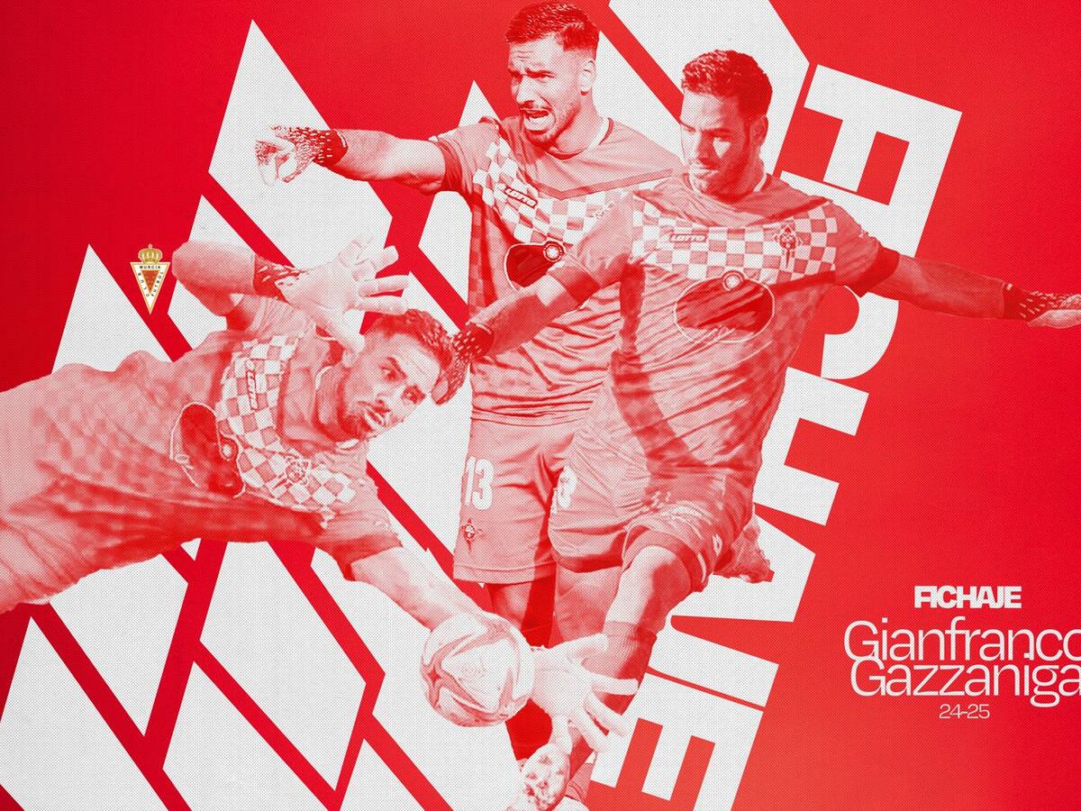 Gianfranco Gazzaniga, nuevo portero del Real Murcia