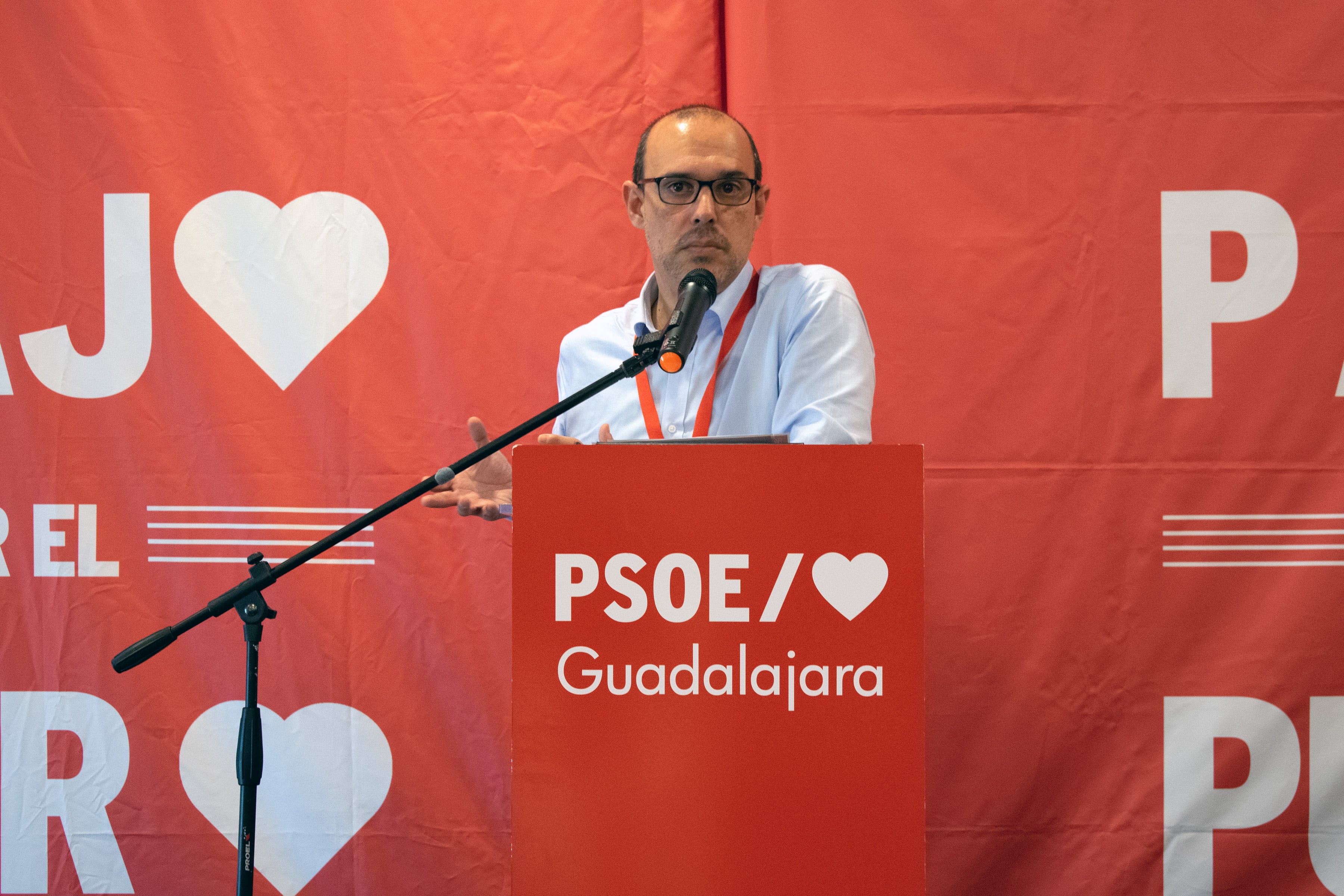 Pablo Bellido, cabeza de lista a las regionales por Guadalajara