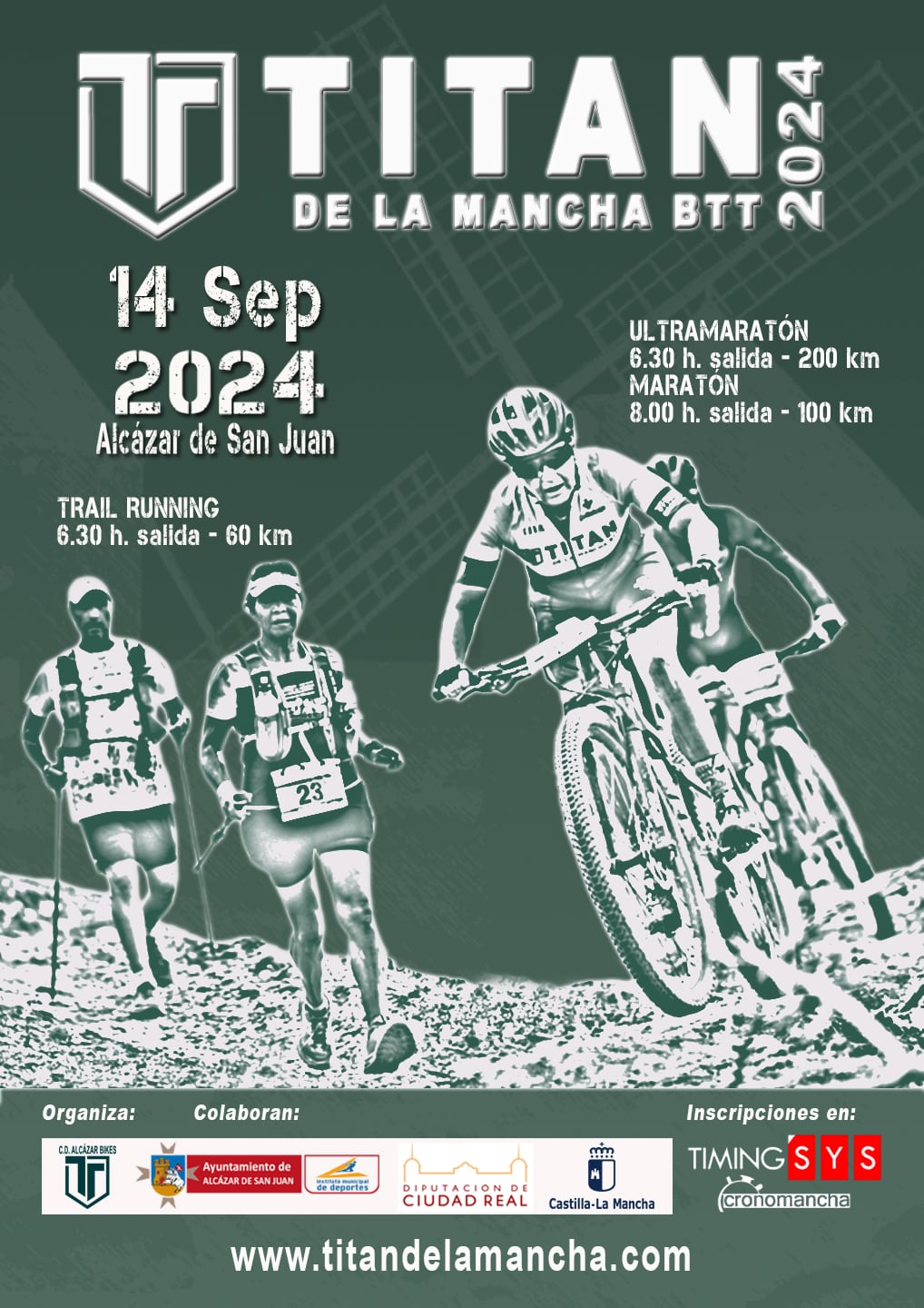 Cartel Titán de La Mancha 2024