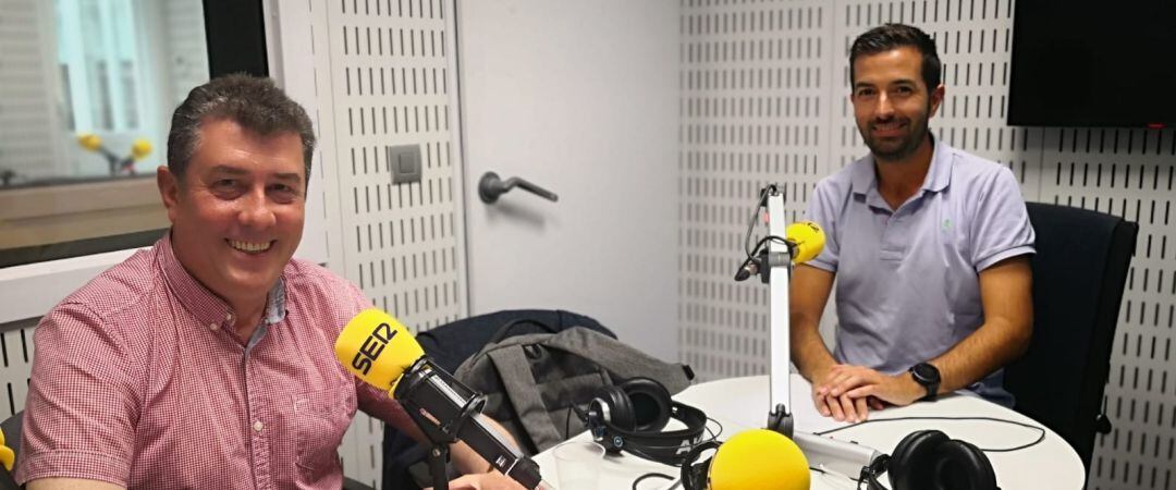 Ignacio Borrego y Adrián Candal