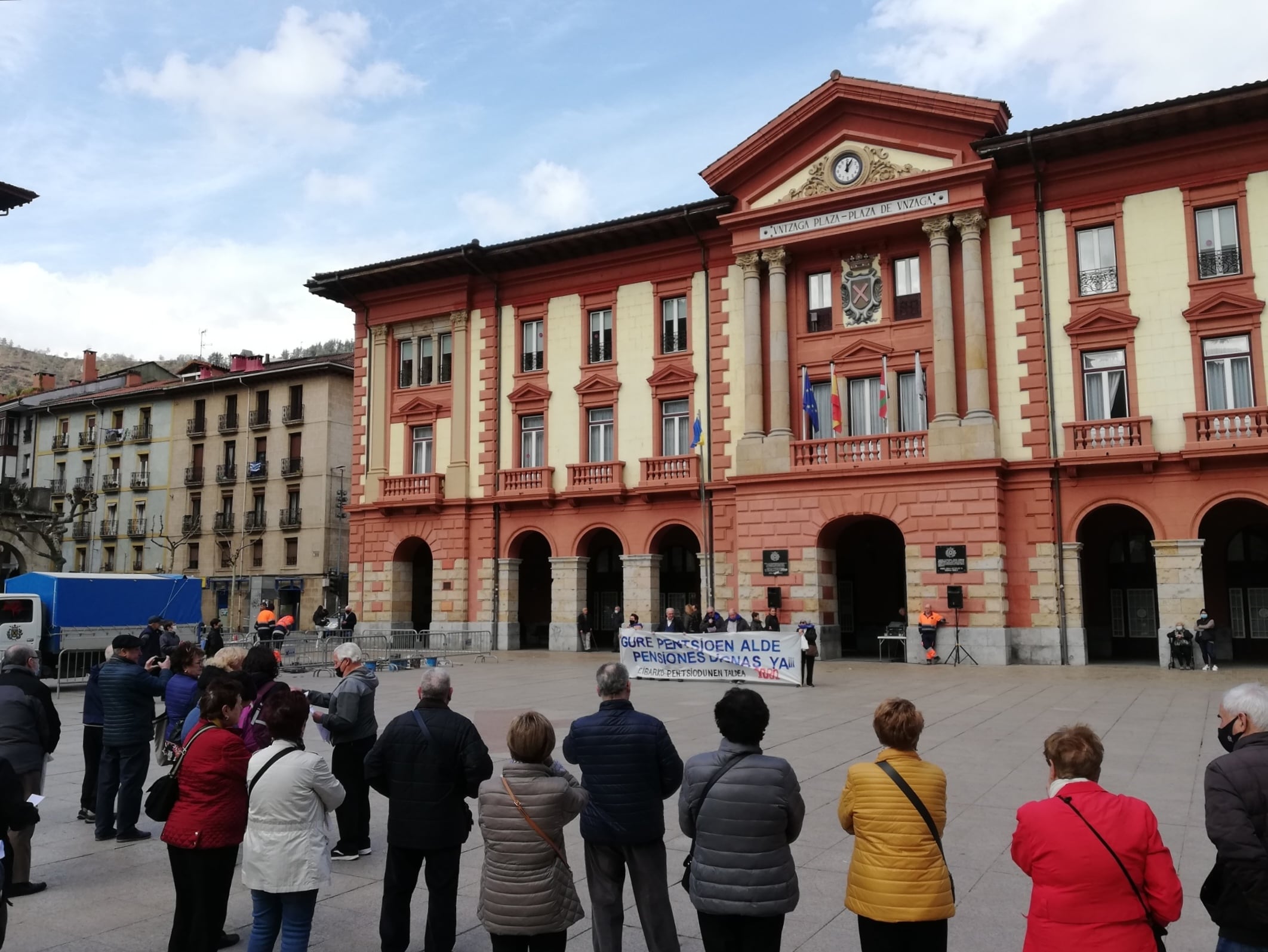 Los pensionistas han vuelto a salir a las calles como cada lunes