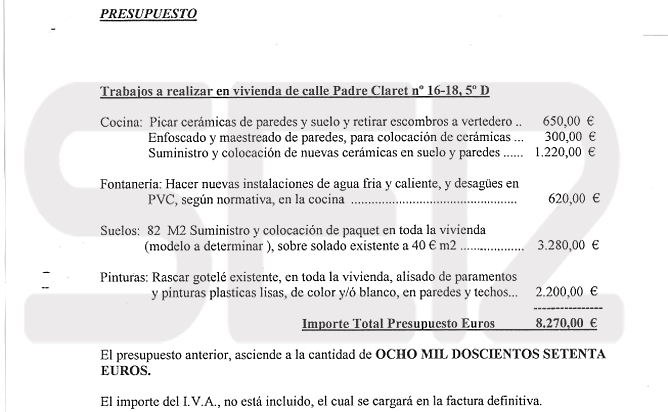 El Ayuntamiento de Logroño entrega al PSOE la documentación de las obras de la vivienda del presidente de La Rioja